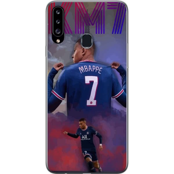 Kompatibelt Mobildeksel til Samsung Galaxy A20s Kylian Mbappé