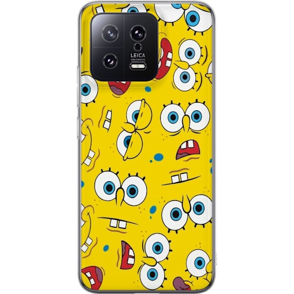 Xiaomi 13 Gjennomsiktig deksel SvampeBob Firkant