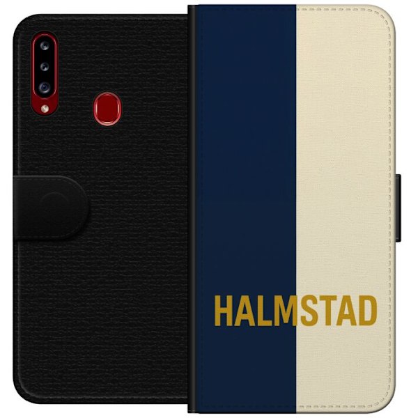Samsung Galaxy A20s Tegnebogsetui Halmstad – Fodbold