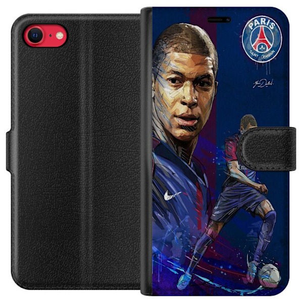 Apple iPhone 16e Lommeboketui Mbappe