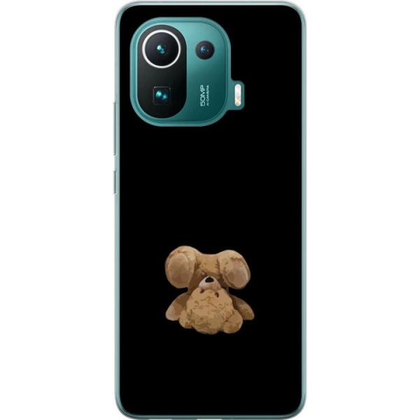 Xiaomi Mi 11 Pro Gennemsigtig cover Op og ned bjørn
