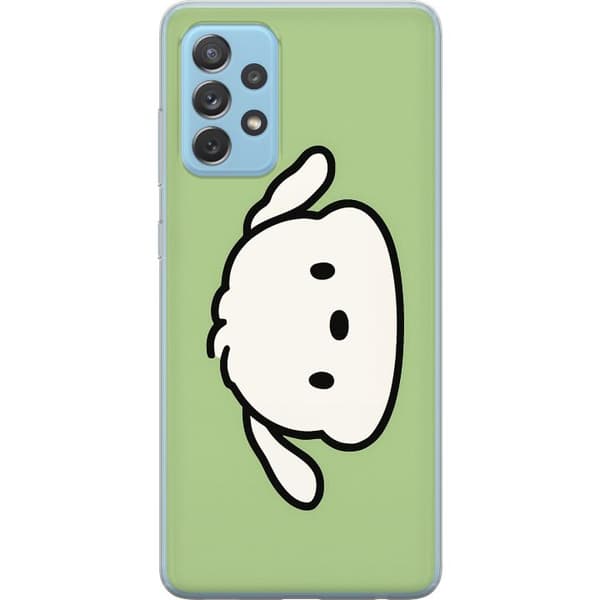 Kompatibelt Mobilskal till Samsung Galaxy A52 5G Snoopy Flip