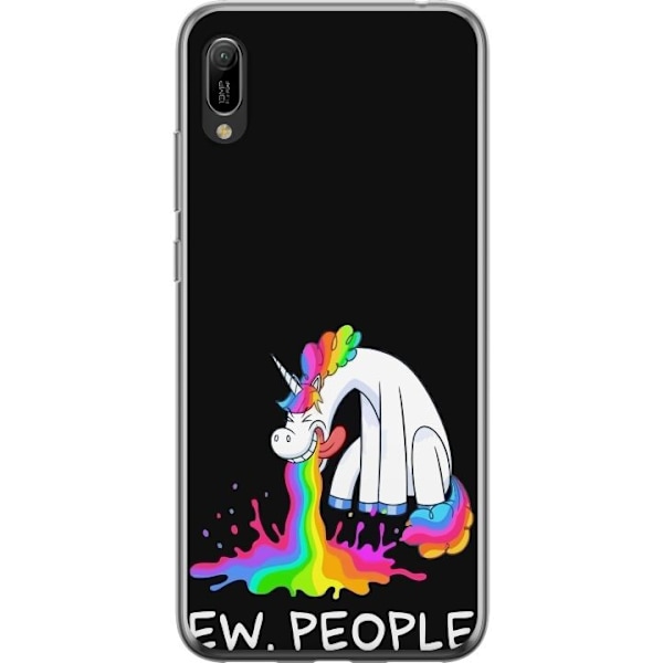 Huawei Y6 Pro (2019) Gennemsigtig cover EW People Unicorn