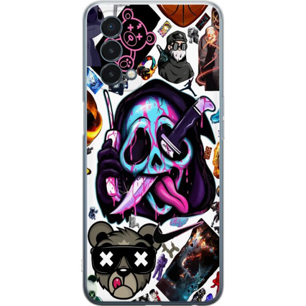 OnePlus Nord N200 5G Gennemsigtig cover Stickers