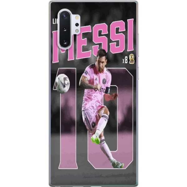 Samsung Galaxy Note10+ Gjennomsiktig deksel Lionel Messi