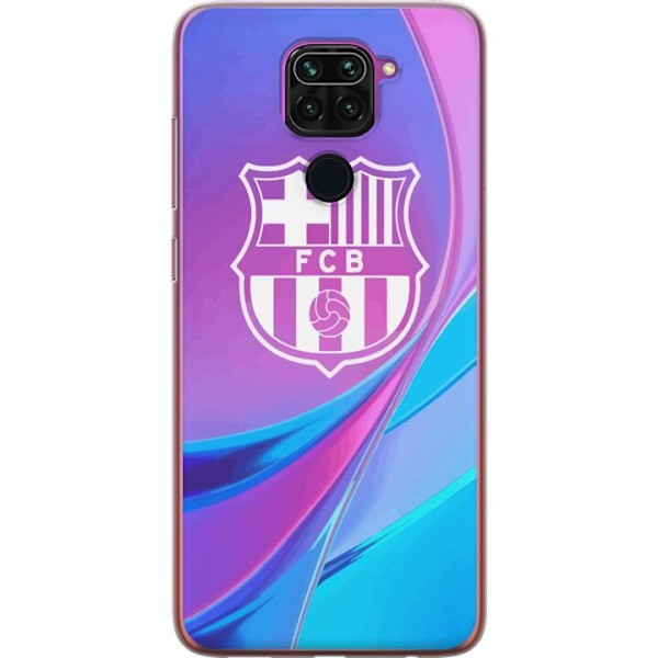 Xiaomi Redmi Note 9 Läpinäkyvä kuori FC Barcelona