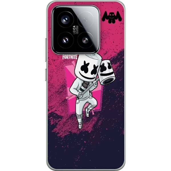 Xiaomi 15 Läpinäkyvä kuori Marshmello Fortnite Skin Emote G