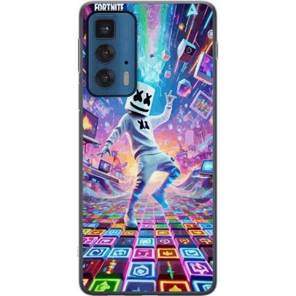 Motorola Edge 20 Pro Gjennomsiktig deksel Fortnite Dance | Mar