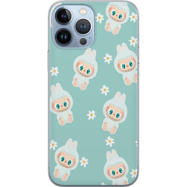 Apple iPhone 13 Pro Max Läpinäkyvä kuori Labubu Candy Vibes