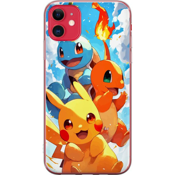 Apple iPhone 11 Läpinäkyvä kuori Pocket Creatures - innoitt