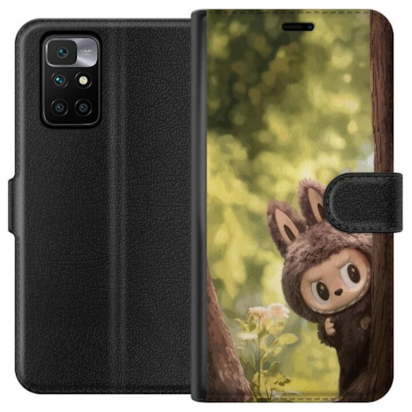 Xiaomi Redmi 10 Lompakkokotelo Labubu Graffiti Vibes – Katut