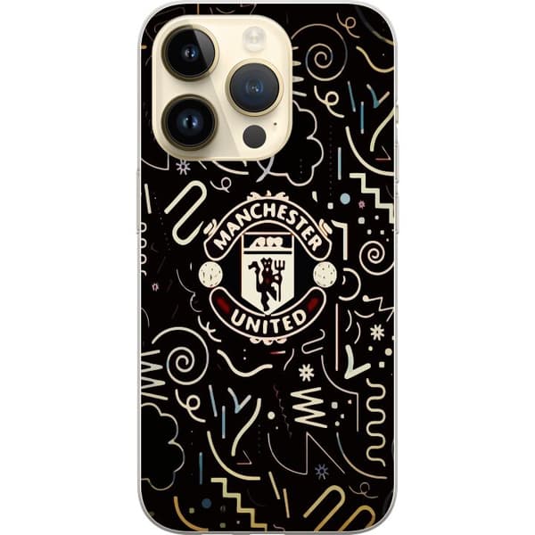 Kompatibelt Mobildeksel til Apple iPhone 15 Pro Manchester United