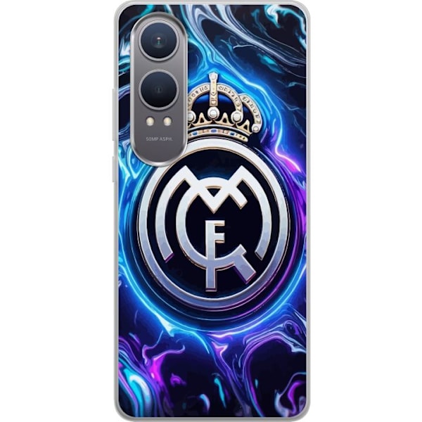 OnePlus Nord CE4 Lite Gjennomsiktig deksel Real Madrid