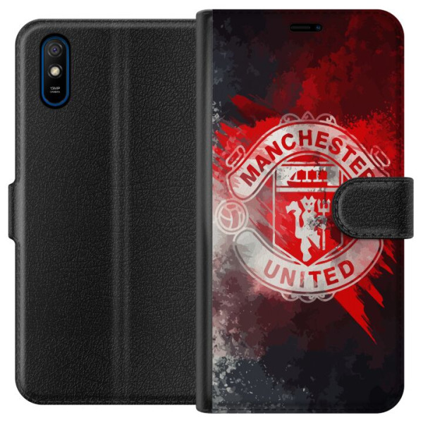 Xiaomi Redmi 9A Tegnebogsetui Manchester United FC