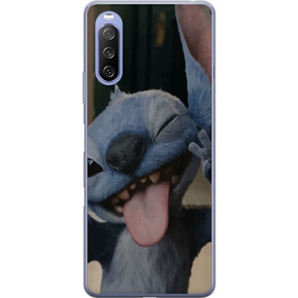 Sony Xperia 10 III Lite Gjennomsiktig deksel Stitch Søt Alien