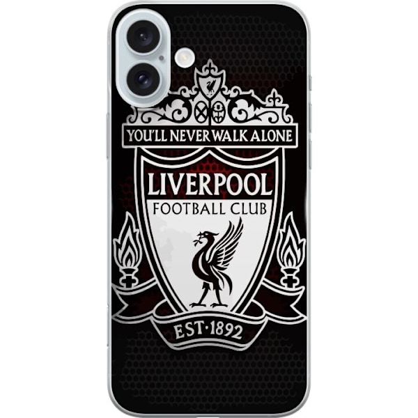 Apple iPhone 16 Plus Gennemsigtig cover Liverpool L.F.C.