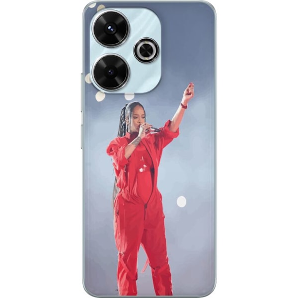 Xiaomi Redmi 13 Genomskinligt Skal Rihanna – Trendsetting Looks & Style