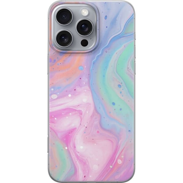 Apple iPhone 16 Pro Max Läpinäkyvä kuori Pastellimarmori