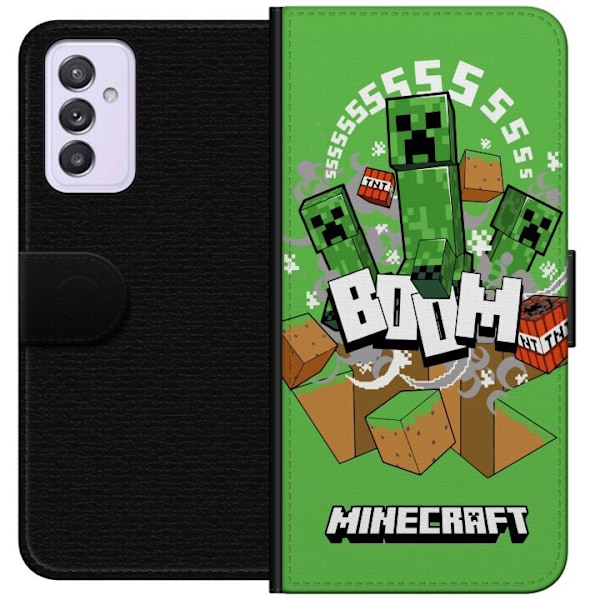 Samsung Galaxy A82 5G Lommeboketui Minecraft Boom