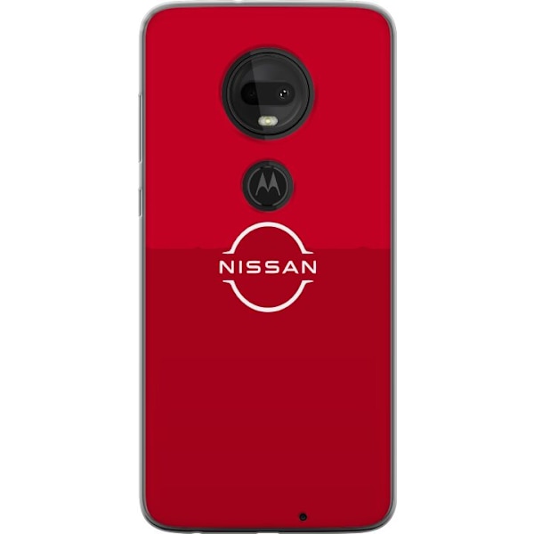 Motorola Moto G7 Genomskinligt Skal Nissan