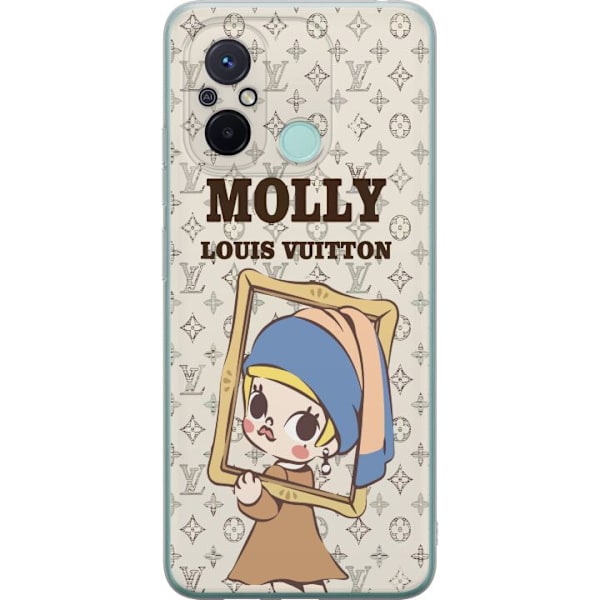 Xiaomi Redmi 12C Läpinäkyvä kuori Molly