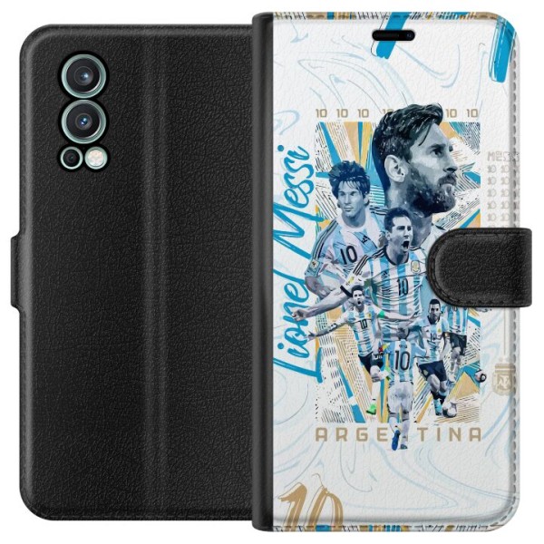 OnePlus Nord 2 5G Lommeboketui Lionel Messi