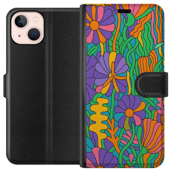Apple iPhone 13 Tegnebogsetui Farveeksplosion