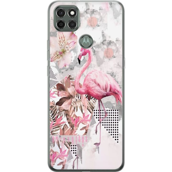 Motorola Moto G9 Power Skal / Mobilskal - Flamingo