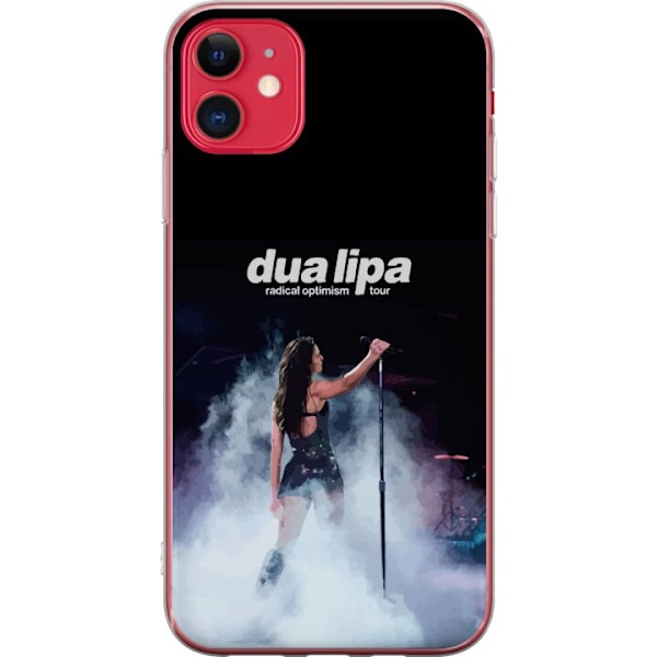 Apple iPhone 11 Läpinäkyvä kuori Dua Lipa – Signature Loo