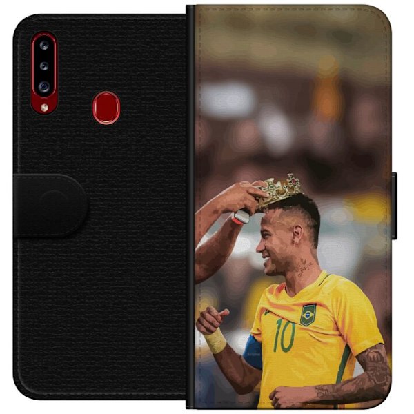 Samsung Galaxy A20s Lommeboketui Neymar