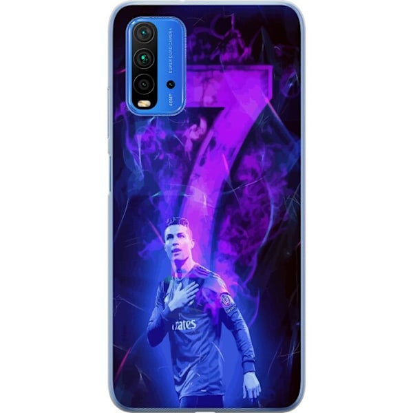 Xiaomi Redmi Note 9 4G Läpinäkyvä kuori Ronaldo 7