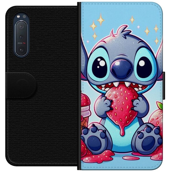 Sony Xperia 5 II Plånboksfodral Strawberry Stitch