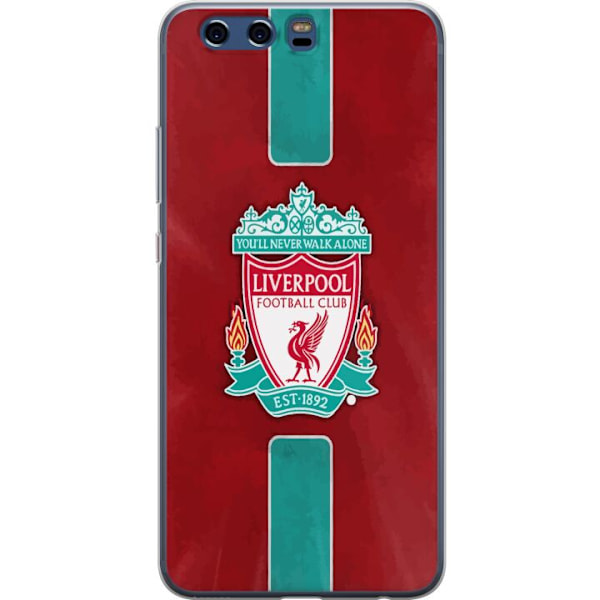 Huawei P10 Gennemsigtig cover Liverpool FC - Klassisk Fodboldstolthed i Rødt