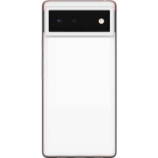 Google Pixel 6 Gjennomsiktig deksel Hvit