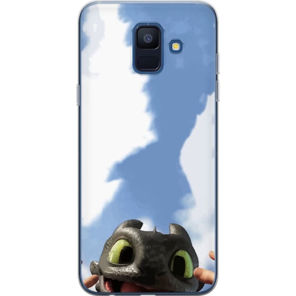Samsung Galaxy A6 (2018) Genomskinligt Skal Draktränaren