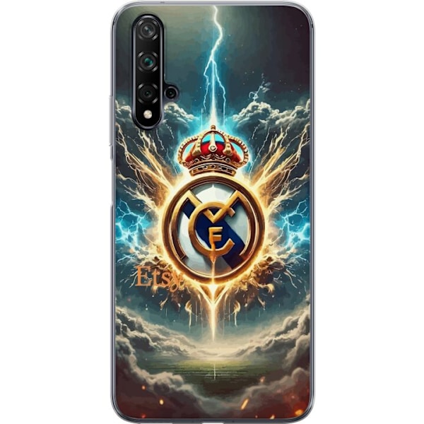 Huawei nova 5T Gennemsigtig cover Real Madrid