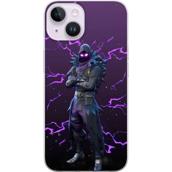 Kompatibelt Mobildeksel til Apple iPhone 14 Raven Fortnite Thunder