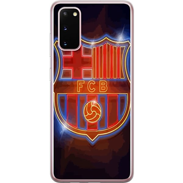 Samsung Galaxy S20 Gennemsigtig cover FC Barcelona