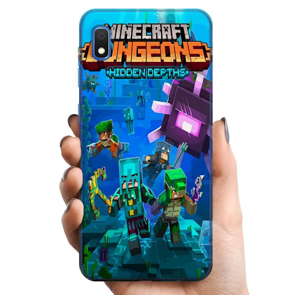 Samsung Galaxy A10 TPU Mobilskal Minecraft