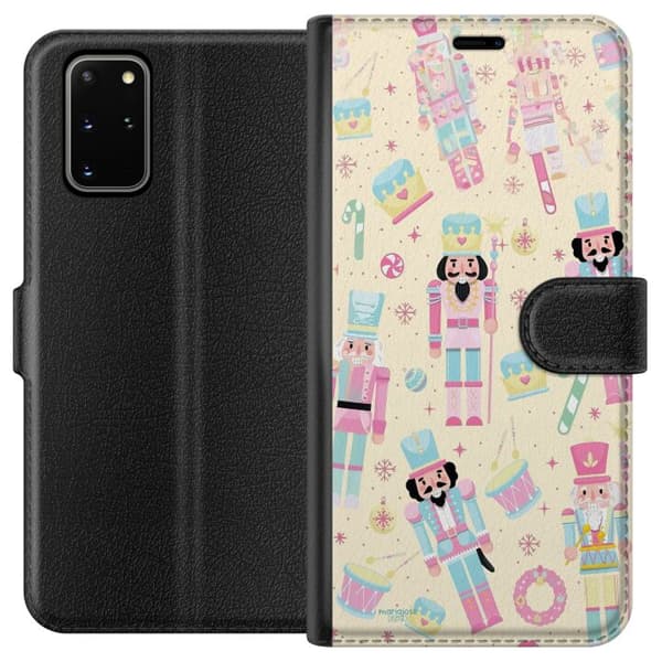Kompatibel Tegnebogsetui til Samsung Galaxy S20+ Jul pink