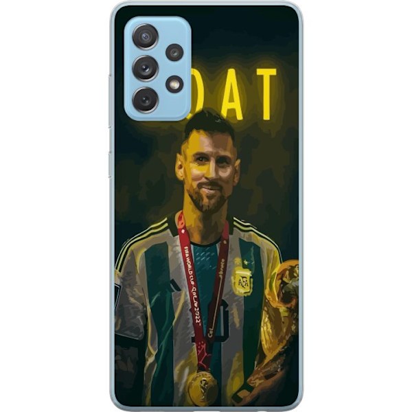 Samsung Galaxy A52 5G Läpinäkyvä kuori Vuohi Messi