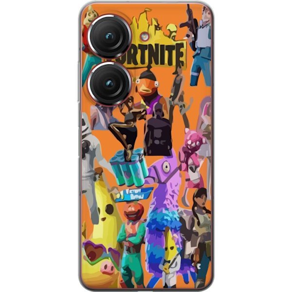 Asus Zenfone 9 Läpinäkyvä kuori Fortnite