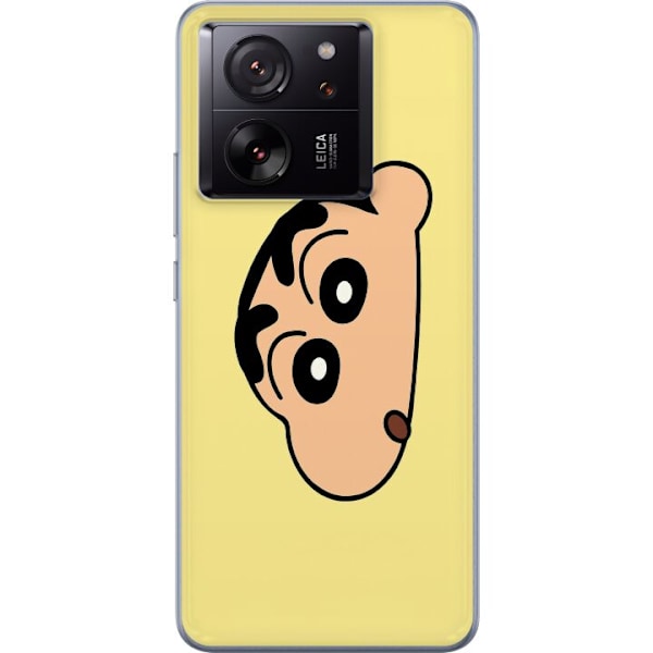 Xiaomi 13T Pro Läpinäkyvä kuori Peeking Shinchan