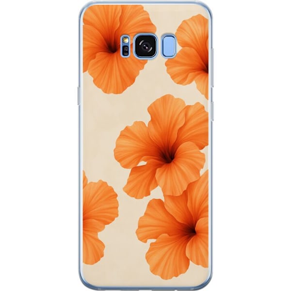 Samsung Galaxy S8+ Gennemsigtig cover Papaya Punch