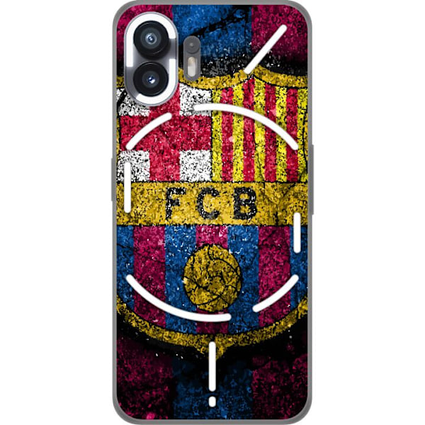 Nothing Phone (2) Genomskinligt Skal FC Barcelona