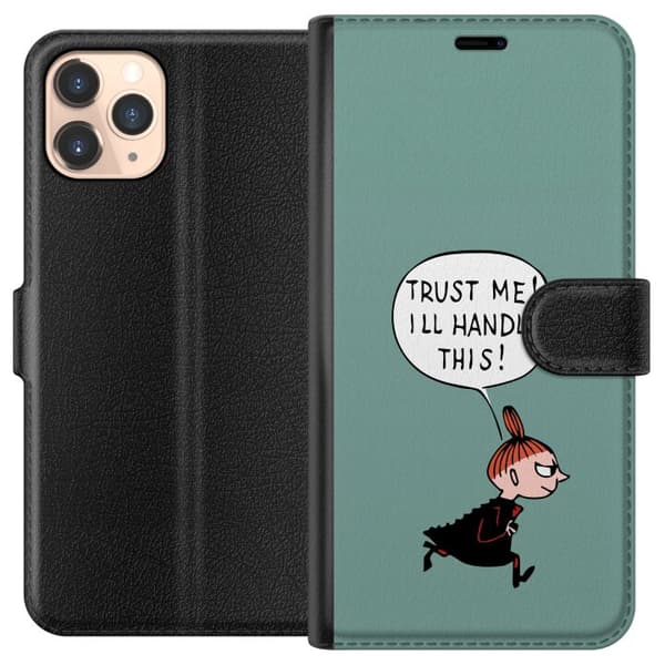 Kompatibel Tegnebogsetui til Apple iPhone 11 Pro Trust Me I'll Handle This grøn
