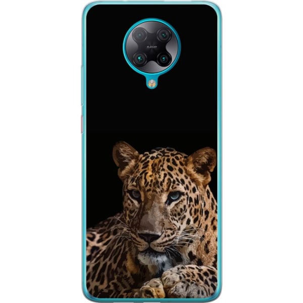 Xiaomi Poco F2 Pro Gennemsigtig cover Leopard