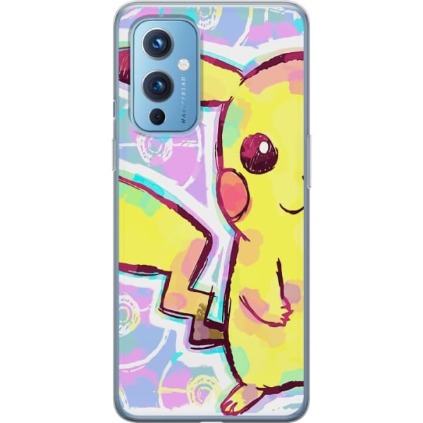 OnePlus 9 Gennemsigtig cover Pikachu 3D