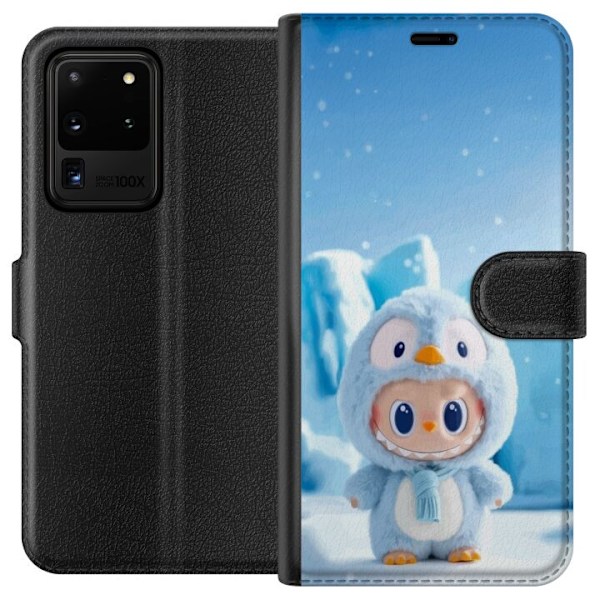 Samsung Galaxy S20 Ultra Tegnebogsetui sort ridder fortnite