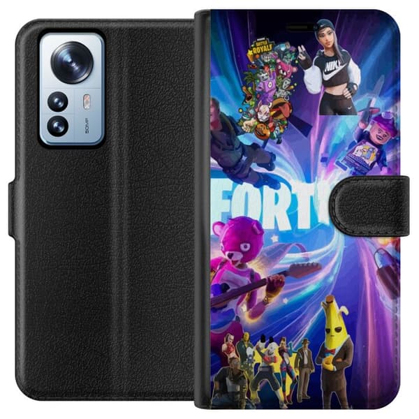Kompatibelt Plånboksfodral till Xiaomi 12 Pro Fortnite